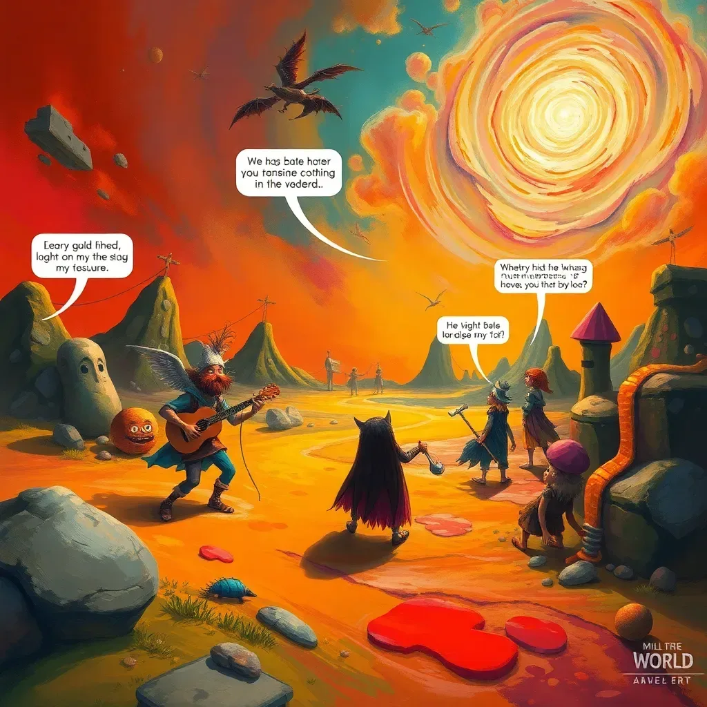The Paradoxical Chronicles: Whose Quest Is It Anyway?