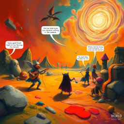 The Paradoxical Chronicles: Whose Quest Is It Anyway? - Text-based game