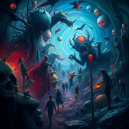 Whose Nightmare is it Anyway? - Text-based game