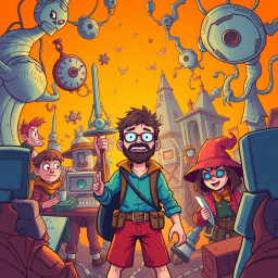 MetaQuest: Whose Adventure is it Anyway? - Text-based game