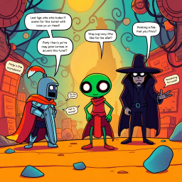 MetaQuest: Whose Adventure Is It Anyway? - Text-based game