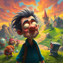 The Great MetaQuest: Whose Adventure is it Anyway? - Text-based game