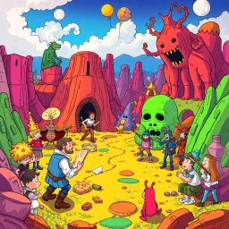 MetaQuest: Whose Adventure Is It Anyway? - Text-based game