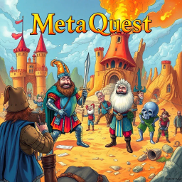 MetaQuest: Whose Adventure is it, Anyway? - Text-based game