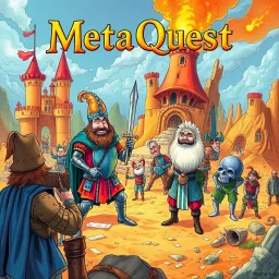 MetaQuest: Whose Adventure is it, Anyway? - Text-based game