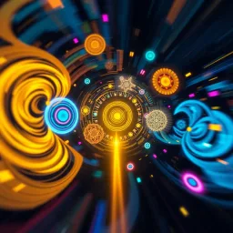 Spinning Glyphs