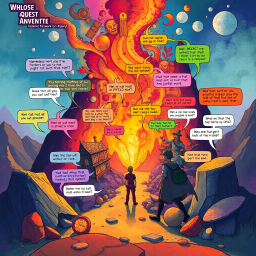 MetaQuest: Whose Adventure Is It Anyway? - Text-based game