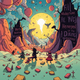 The Great MetaQuest: Whose Adventure is it Anyway? - Text-based game