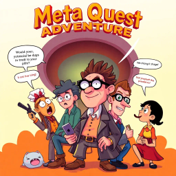 MetaQuest: Whose Adventure Is It Anyway? - Text-based game