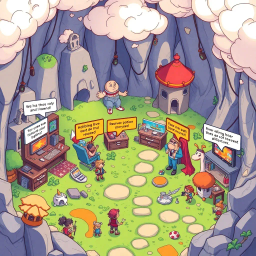 MetaQuest: Whose Adventure Is It Anyway? - Text-based game