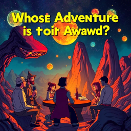 Whose Adventure Is It Anyway? - Text-based game