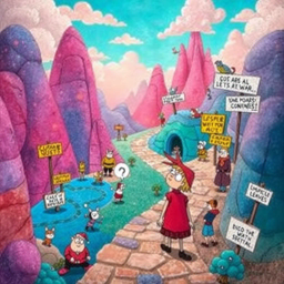 The Great MetaQuest: Whose Adventure Is It Anyway? - Text-based game