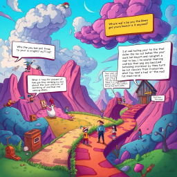 MetaQuest: Whose Adventure is it Anyway? - Text-based game