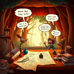 MetaQuest: Whose Adventure Is It Anyway? - Text-based game