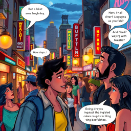 Code Switch Chronicles: Whose Hello is it Anyway? - Text-based game