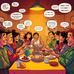 Code Switch Chronicles: Whose Hello is it Anyway? - Text-based game