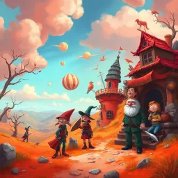 The Great MetaQuest: Whose Adventure Is It Anyway? - Text-based game