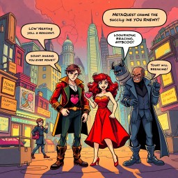 MetaQuest: Whose Adventure Is It Anyway? - Text-based game