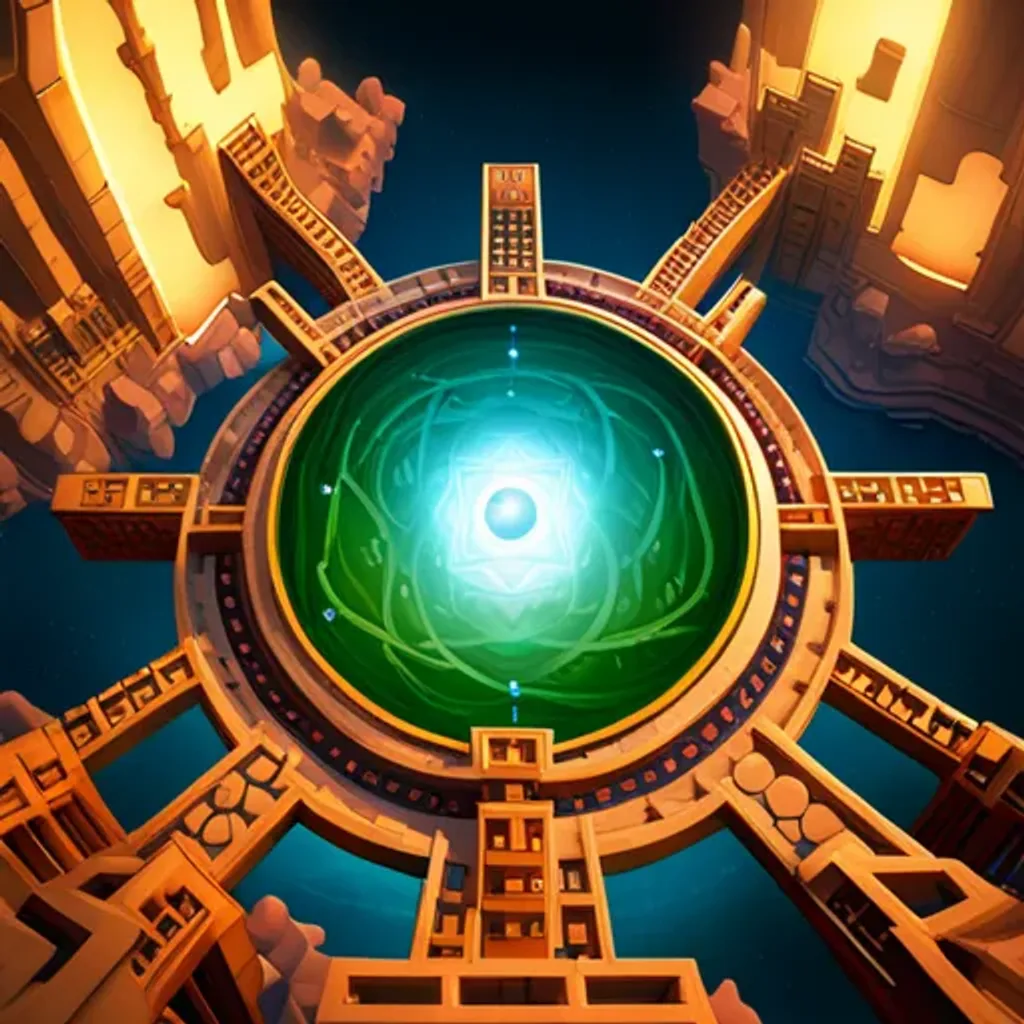 Spinning Glyphs