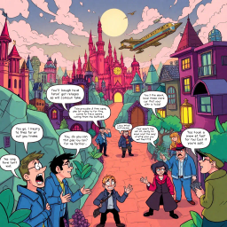 MetaQuest: Whose Adventure Is It Anyway? - Text-based game