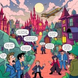 MetaQuest: Whose Adventure Is It Anyway? - Text-based game