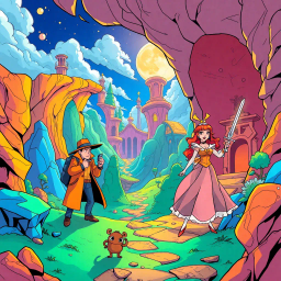 MetaQuest: Whose Adventure is it Anyway? - Text-based game