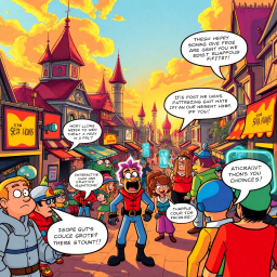 The Great MetaQuest: Whose Adventure Is It Anyway? - Text-based game