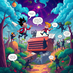 MetaQuest: Whose Adventure Is It Anyway? - Text-based game