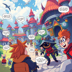 MetaQuest: Whose Adventure Is It Anyway? - Text-based game