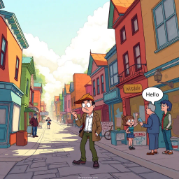 Whose Hello, Anyway? - Text-based game