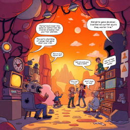 MetaQuest: Whose Adventure Is It Anyway? - Text-based game