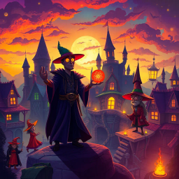 Shadowplay: Whose Witchcraft Is It Anyway? - Text-based game
