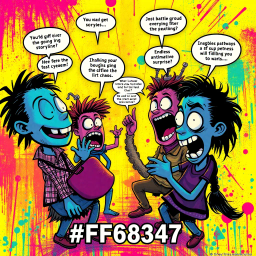 Narrative Rumble: Chaos Unscripted - Text-based game