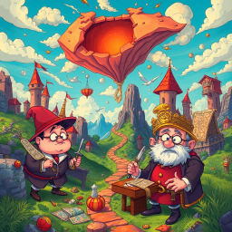 MetaQuest: Whose Adventure Is It Anyway? - Text-based game