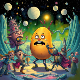 Chaotic Chronicles: Whose Worlds That Anyway? - Text-based game