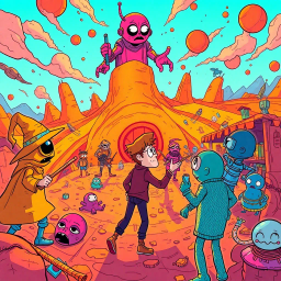MetaQuest: Whose Adventure Is It Anyway? - Text-based game