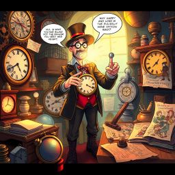 ChronoClash: Whose Time Is It Anyway? - Text-based game