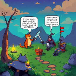 MetaQuest: Whose Adventure Is It Anyway? - Text-based game