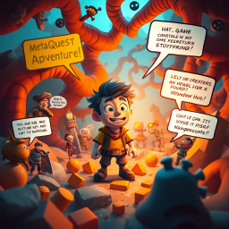 MetaQuest: Whose Adventure Is It Anyway? - Text-based game