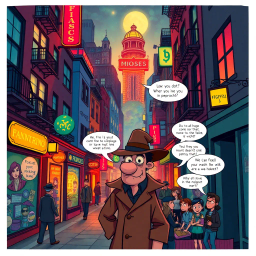 Hello, Who Are You? A Chatty Mystery - Text-based game