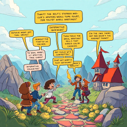 Metaquest: Whose Adventure is it Anyway? - Text-based game
