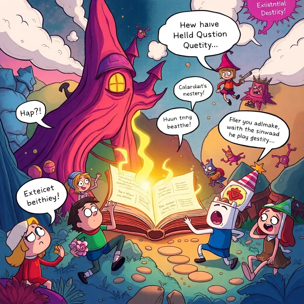 Questception: Whose Adventure Is It Anyway?