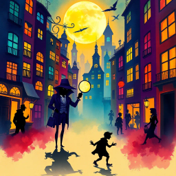 Whose Shadow Is It Anyway? - Text-based game