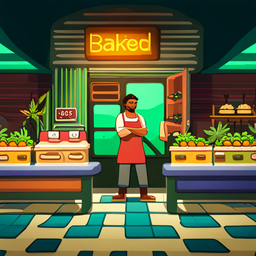 Baked: The Cannabis Bakery Adventure - Text-based game