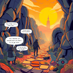 MetaQuest: Whose Adventure Is It Anyway? - Text-based game