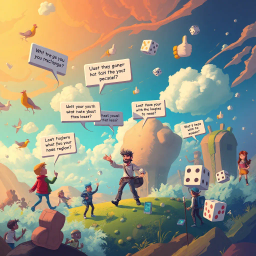 Metaquest: Whose Adventure Is It Anyway? - Text-based game