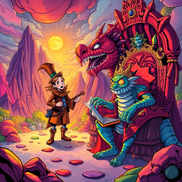 MetaQuest: Whose Adventure Is It Anyway? - Text-based game