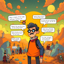 MetaQuest: Whose Adventure Is It Anyway? - Text-based game