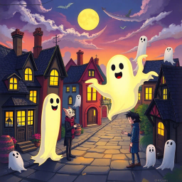 Hello, Whose Ghost Is It Anyway? - Text-based game