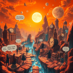 ChronoClash: Whose Time Is It Anyway? - Text-based game